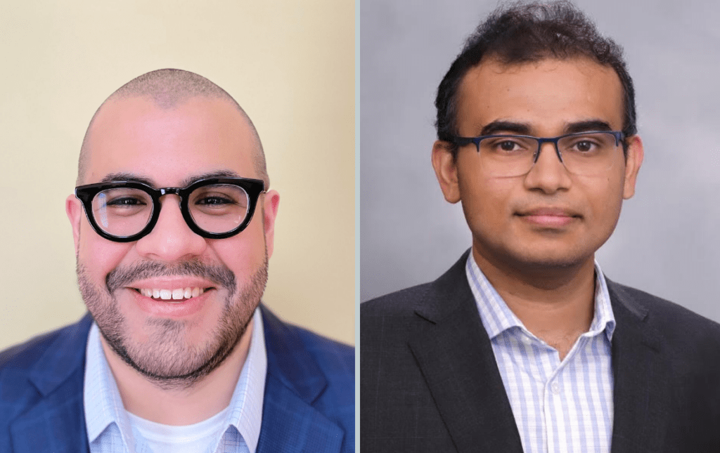 David Canton and Vishal Mehta, owners at FirstLight Home Care of Richmond